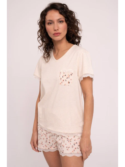 PIJAMA CORTO MANCHAS