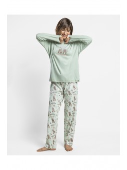 PIJAMA LARGO CHIP Y DALE